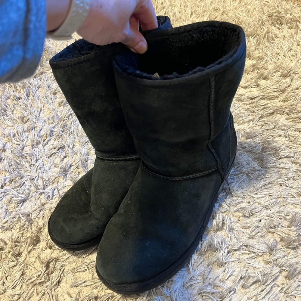 Women’s black Ugg boots